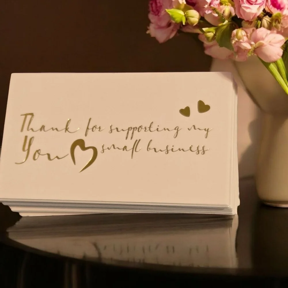 Thank You Cards and Stickers Bundle